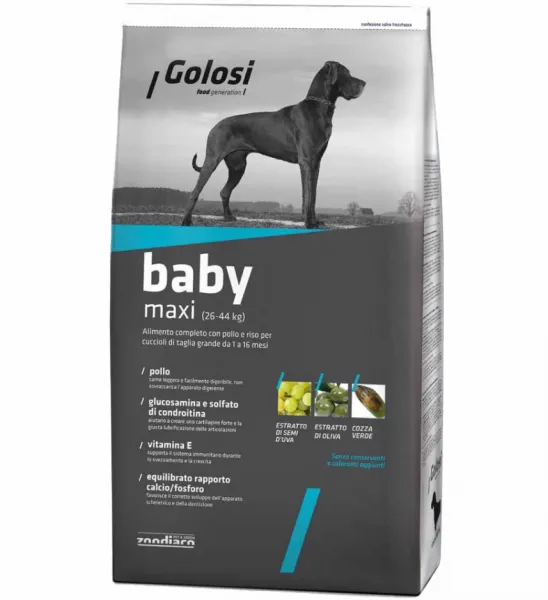 Golosi Baby Maxi Puppy Tavuklu 12 kg Köpek Maması