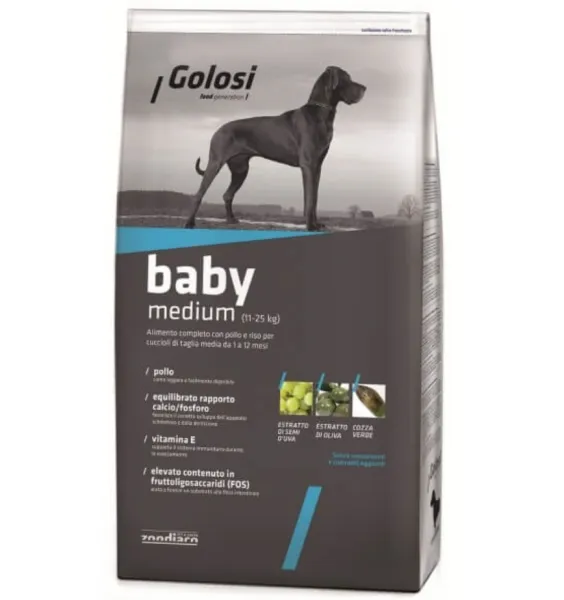 Golosi Baby Medium Puppy Tavuklu 2 kg Köpek Maması