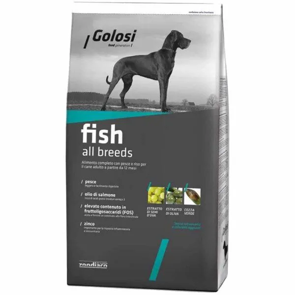 Golosi Fish & Rice 12 kg Köpek Maması