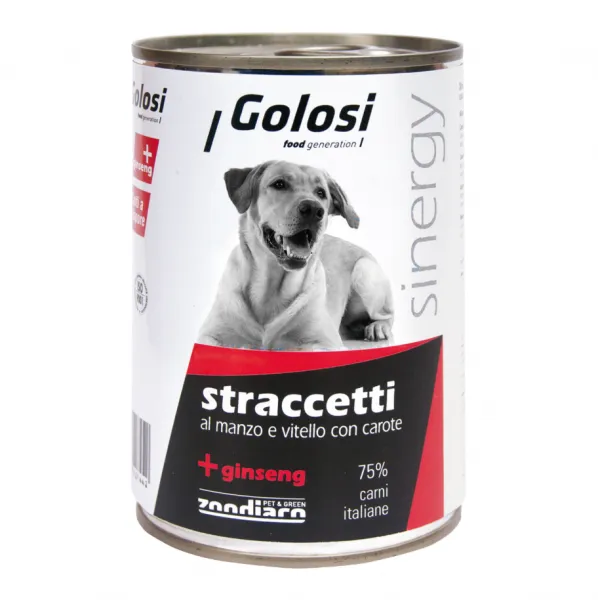 Golosi Stracetti Sığır ve Dana Etli 400 gr Köpek Maması