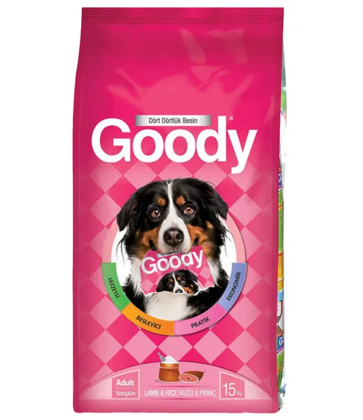 Goody Kuzu Etli ve Pirinçli Yetişkin 15 Kg 15000 gr Köpek Maması