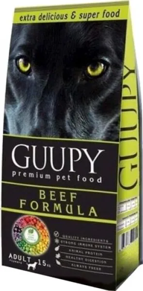 Guppy Premium Biftekli 15 kg Köpek Maması