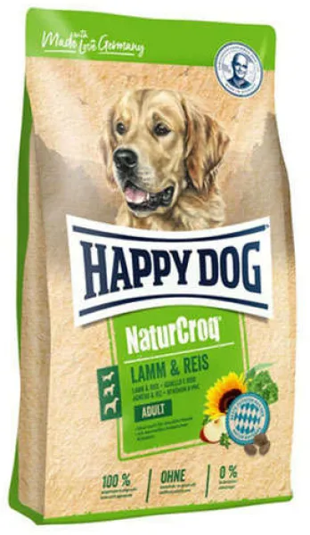 Happy Dog NaturCroq Kuzu Etli ve Pirinçli 15 kg Köpek Maması