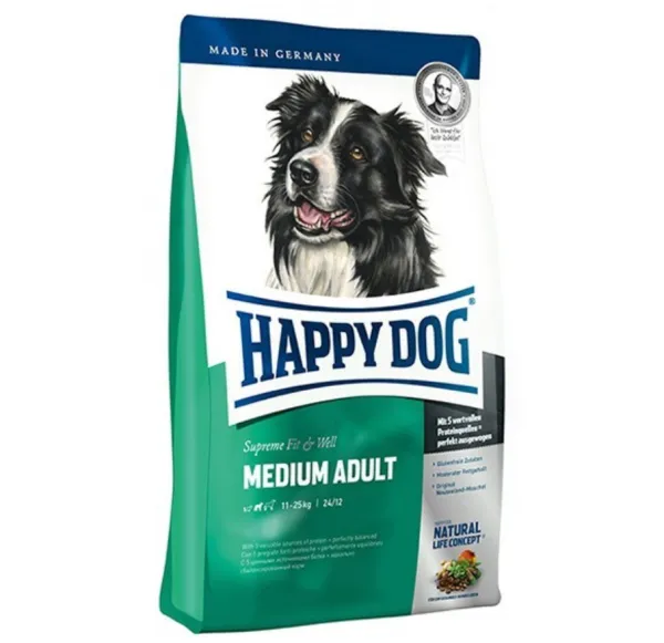 Happy Dog Supreme Fit&Well Medium Adult 12.5 kg Köpek Maması