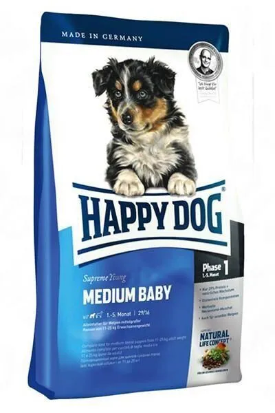 Happy Dog Supreme Young Medium Baby 4 Kg Köpek Maması