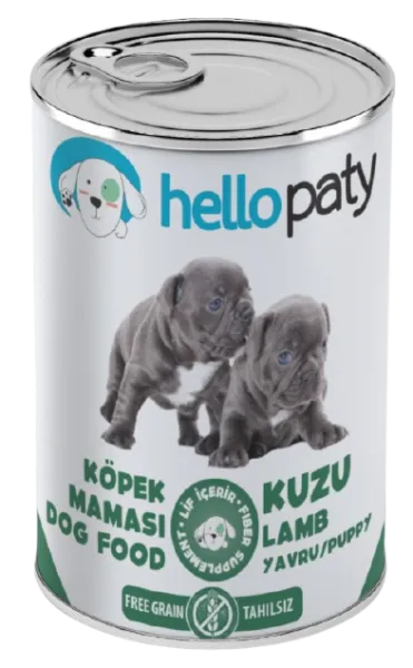 Hello Paty Kuzu Etli Yavru 415 gr Köpek Maması