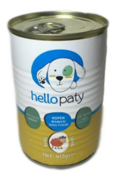 Hello Paty Kuzu Etli Yetişkin 415 gr Köpek Maması