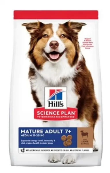 Hill's 7+ Kuzu Etli Ve Pirinçli Yaşlı 14 kg Köpek Maması