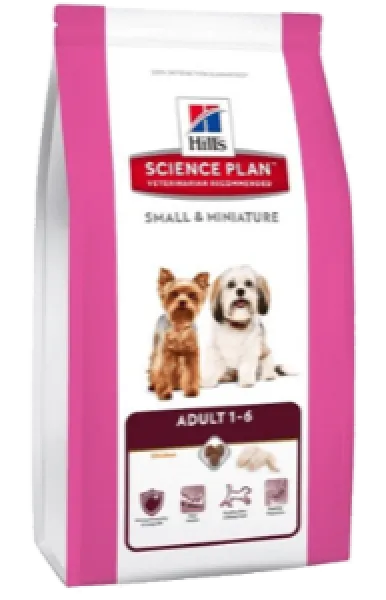 Hill's Scıence Plan Adult Small Miniature Chicken 3 kg Köpek Maması