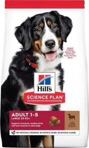 Hill's Science Plan Büyük Irk Kuzu Etli Yetişkin 14 kg Köpek Maması