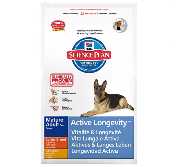 Hill's Science Plan Mature Adult 5+ Large Tavuklu 12 kg Köpek Maması