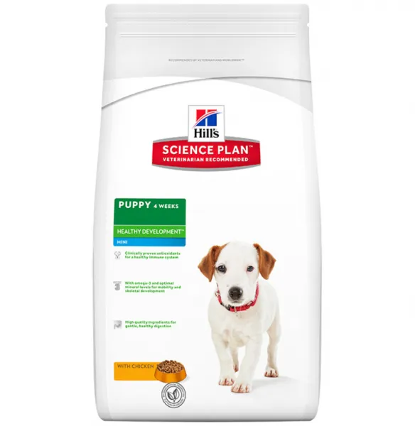 Hill's Science Plan Puppy Healthy Development Mini Tavuklu 3 kg Köpek Maması