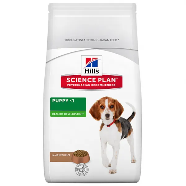 Hill's Science Plan Puppy Medium Healthy Development Kuzu Eti ve Pirinç 12 kg Köpek Maması