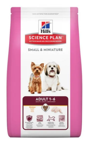 Hill's Science Plan Tavuklu Küçük Irk Yetişkin 2.5 kg Köpek Maması