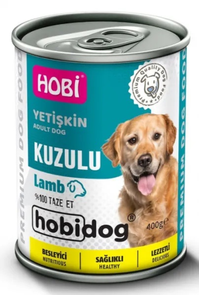 Hobi Dog Kuzu Etli Yetişkin 400 gr Köpek Maması