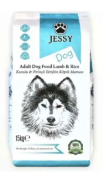 Jessy Kuzulu Ve Pirinçli Yetişkin 15 kg Köpek Maması