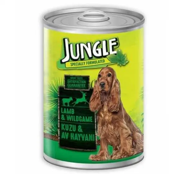 Jungle Adult Kuzu Etli ve Av Hayvanlı 1230 gr Köpek Maması