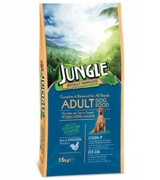 Jungle Adult Tavuklu 15 kg Köpek Maması