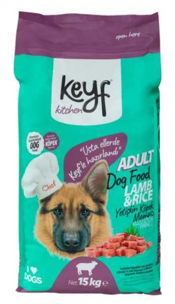 Keyf Kuzu Etli 15 kg Köpek Maması