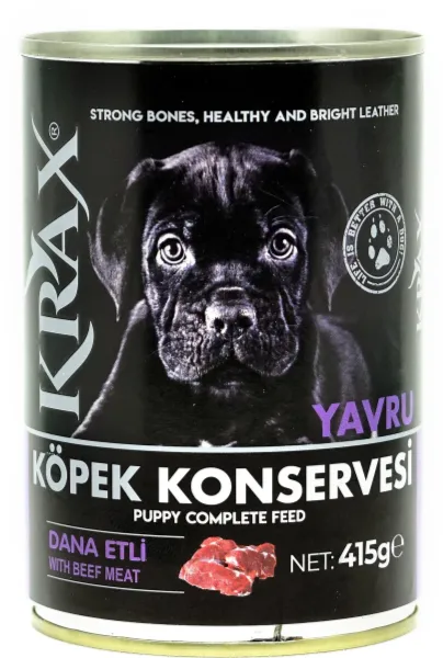 Krax Dana Etli Yavru 415 gr Köpek Maması