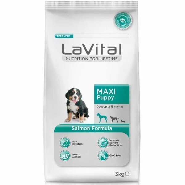 LaVital Somonlu Maxi Yavru 3 kg Köpek Maması