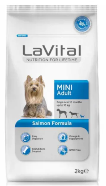 LaVital Somonlu Small 2 kg Köpek Maması