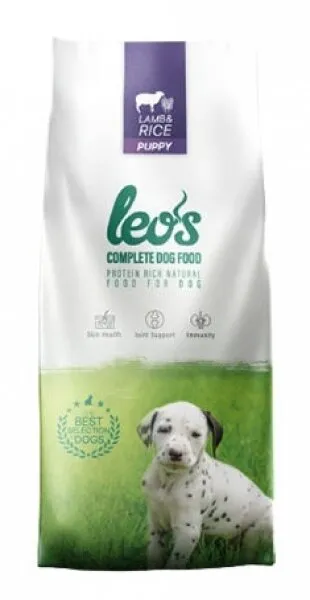 Leo's Kuzu Etli Yavru 15 kg Köpek Maması