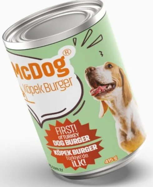 Mcdog Yetişkin Burger Kuzu Etli 415 gr Köpek Maması