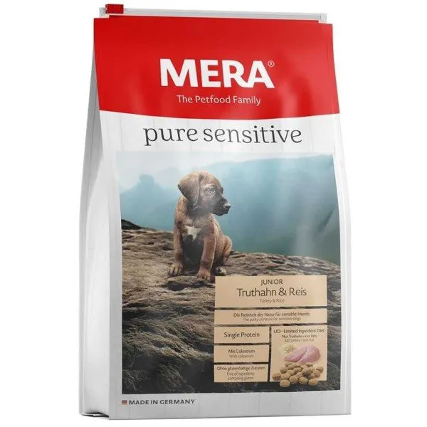 Mera Hindili Pirinçli Yavru 4 kg Köpek Maması