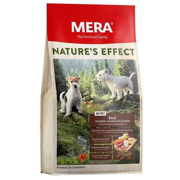 Mera Natures Effect Tahılsız Biftekli Mini 3 kg Köpek Maması