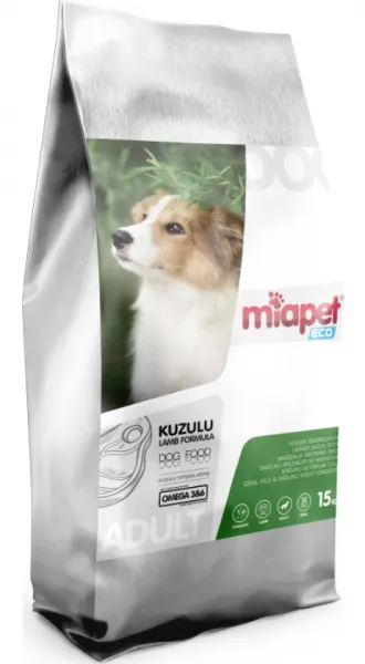 Miapet Eco Kuzulu Yetişkin 15 kg Köpek Maması