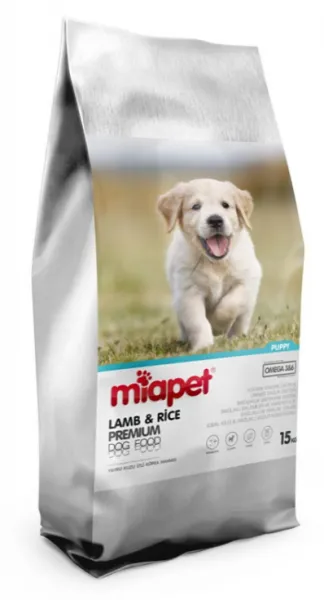 Miapet  Kuzu Etli Yavru 15 kg Köpek Maması