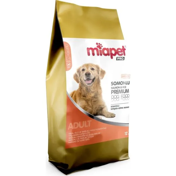 Miapet Pro somonlu Yetişkin 12 kg Köpek Maması