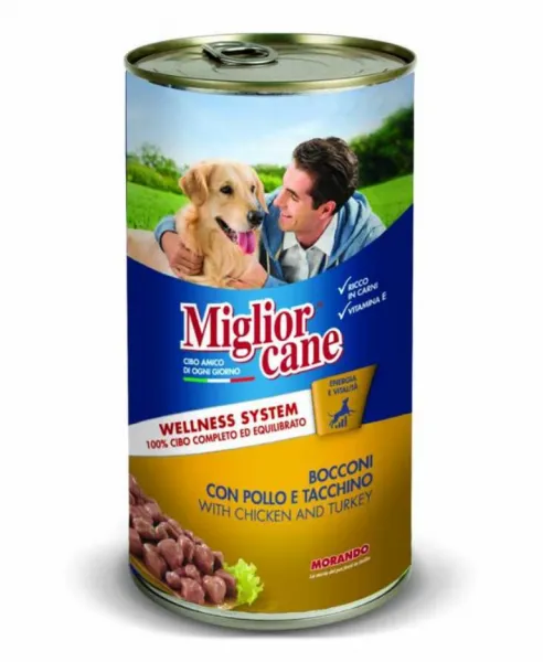Miglior Cane Tavuklu ve Hindili 1.25 gr Köpek Maması