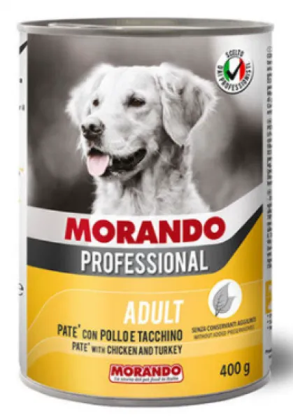 Morando Tavuk ve Hindi 400 gr Köpek Maması