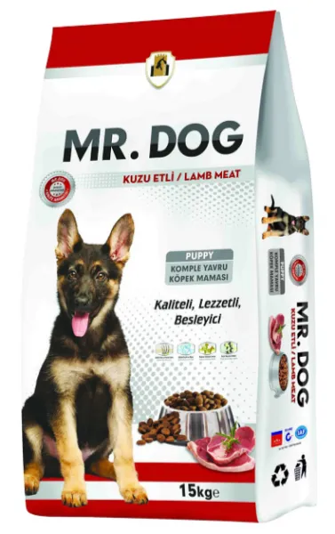 Mr.Dog Kuzu Etli Yavru 15 kg Köpek Maması