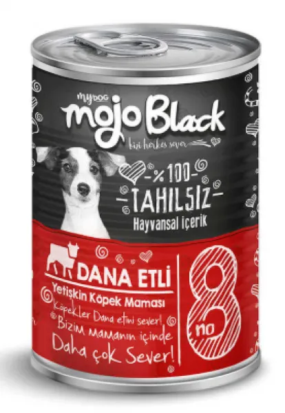 Mydog Mojo Black Dana Etli Yetişkin 415 gr Köpek Maması