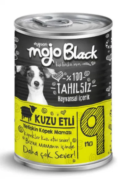 Mydog Mojo Black Kuzu Etli Yetişkin 415 gr Köpek Maması