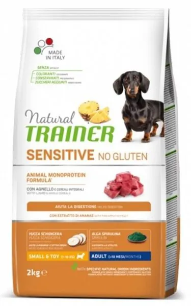 Natural Trainer Mini Sensitive Kuzulu Yetişkin 2 kg Köpek Maması