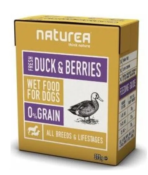 Naturea Tahılsız Ördekli 375 gr Köpek Maması