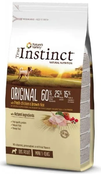 Nature's Variety Original Mini Adult Tavuklu Küçük Irk Yetişkin 2 kg Köpek Maması