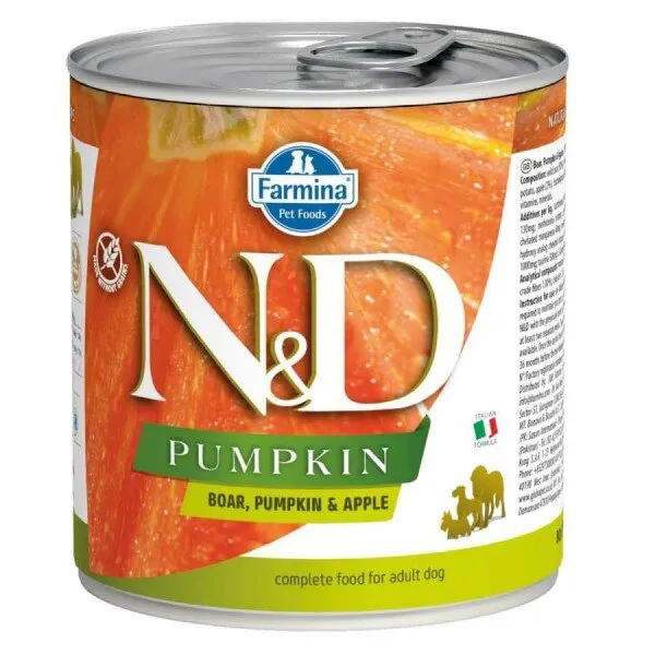 N&D Balkabaklı Yaban Domuzlu 285 gr Köpek Maması