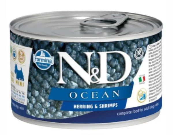 N&D Ocean Balıklı Ve Karidesli Yetişkin 140 gr Köpek Maması