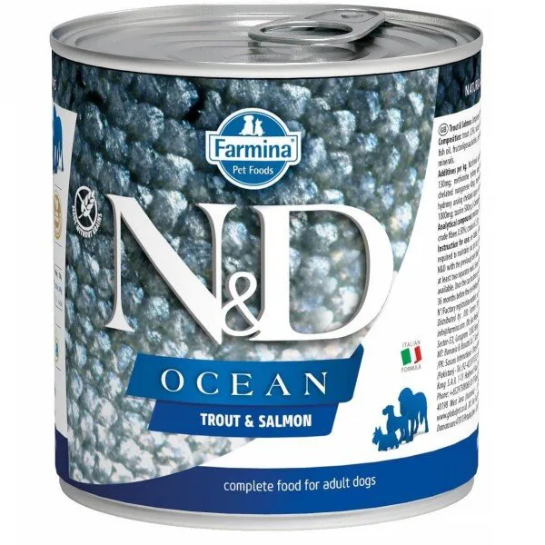 N&D Ocean Somon ve Alabalıklı 285 gr Köpek Maması