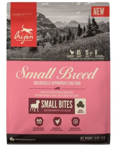 Orijen Small Breed Tahılsız Yavru ve Yetişkin 1.8 kg Köpek Maması