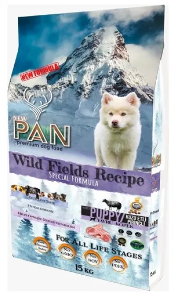 Pan Food Kuzu Etli Pirinçli Yavru 15 kg Köpek Maması