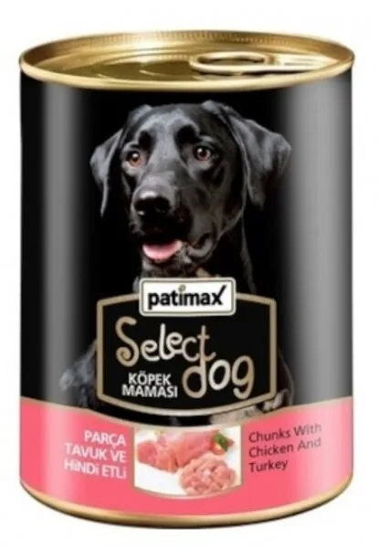 Patımax Parça Tavuk ve Hindi Etli 400 gr Köpek Maması