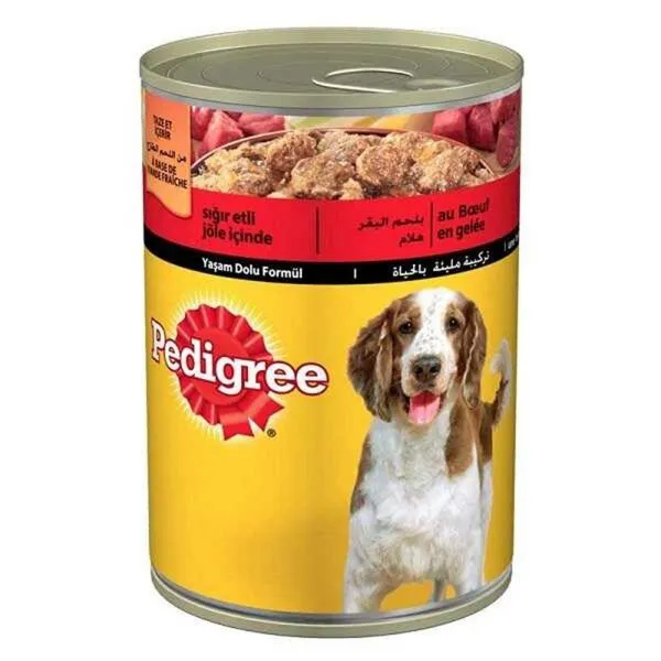 PediGree Biftekli Jöleli 400 gr Köpek Maması