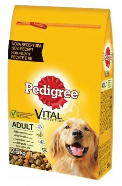 Pedigree Biftekli Ve Kümes Hayvanlı Yetişkin 2.6 kg Köpek Maması