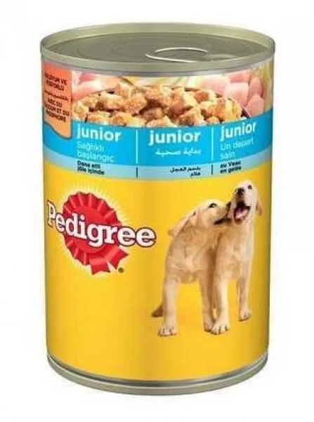 Pedigree Puppy Tavuklu Soslu Yavru 400 gr Köpek Maması